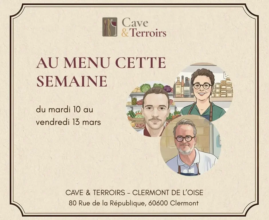 1menu de la semaine CAVE ET TERROIRS