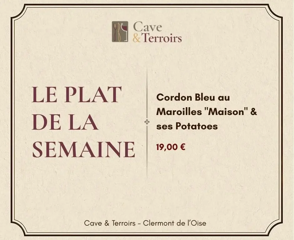 2plat de la semaine CAVE ET TERROIRS