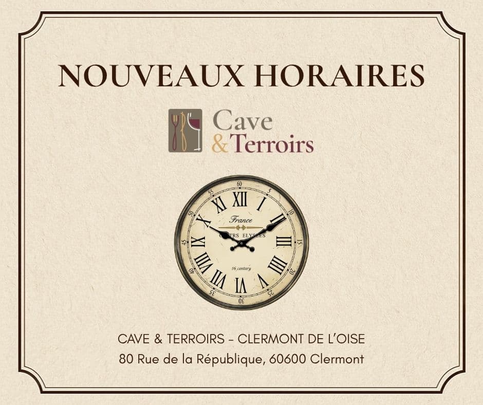 Nos horaires évoluent